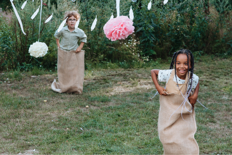 Potato sack race