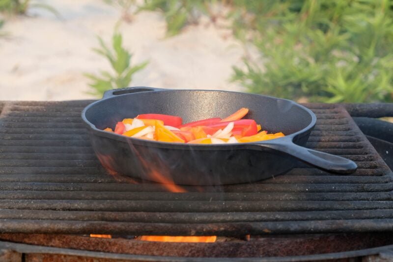 cast iron cooking