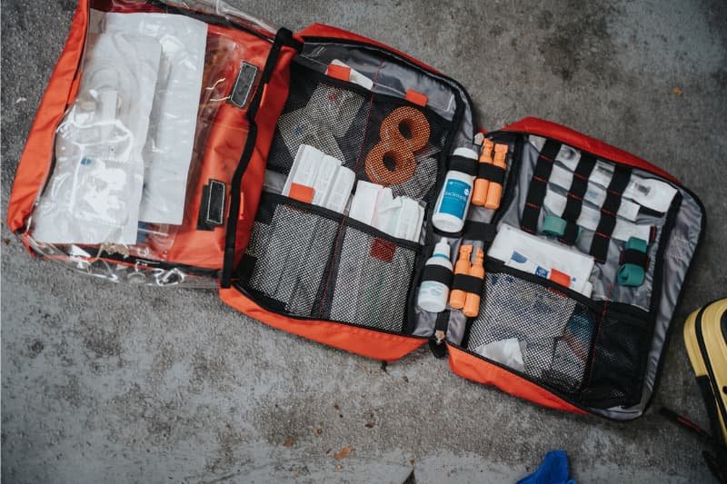 camping first aid kit