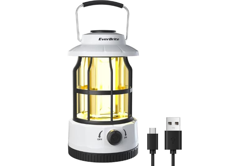 solar camping lantern light